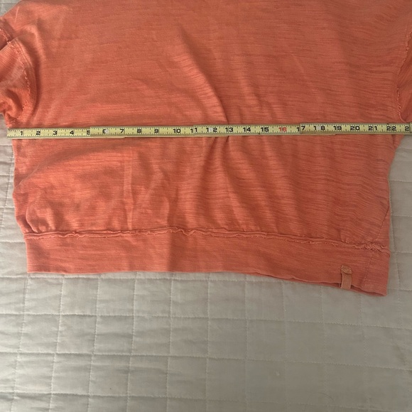 Classy and Comfy We the Free Orange 🍊 Long Sleeve Top with Thumb holes - Picture 8 of 11